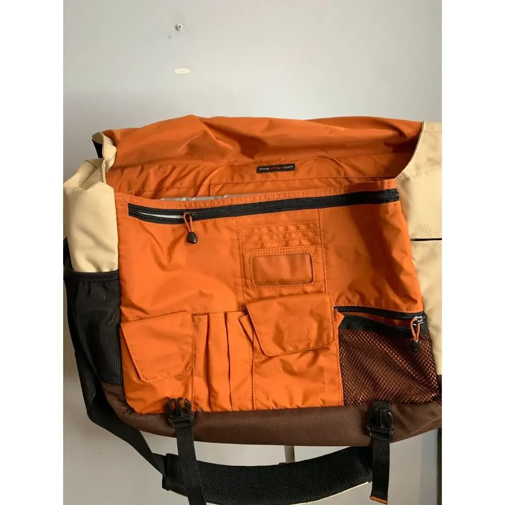 Lowepro Messenger/ laptop Bag - Brown/Orange/Gray 21: x 15